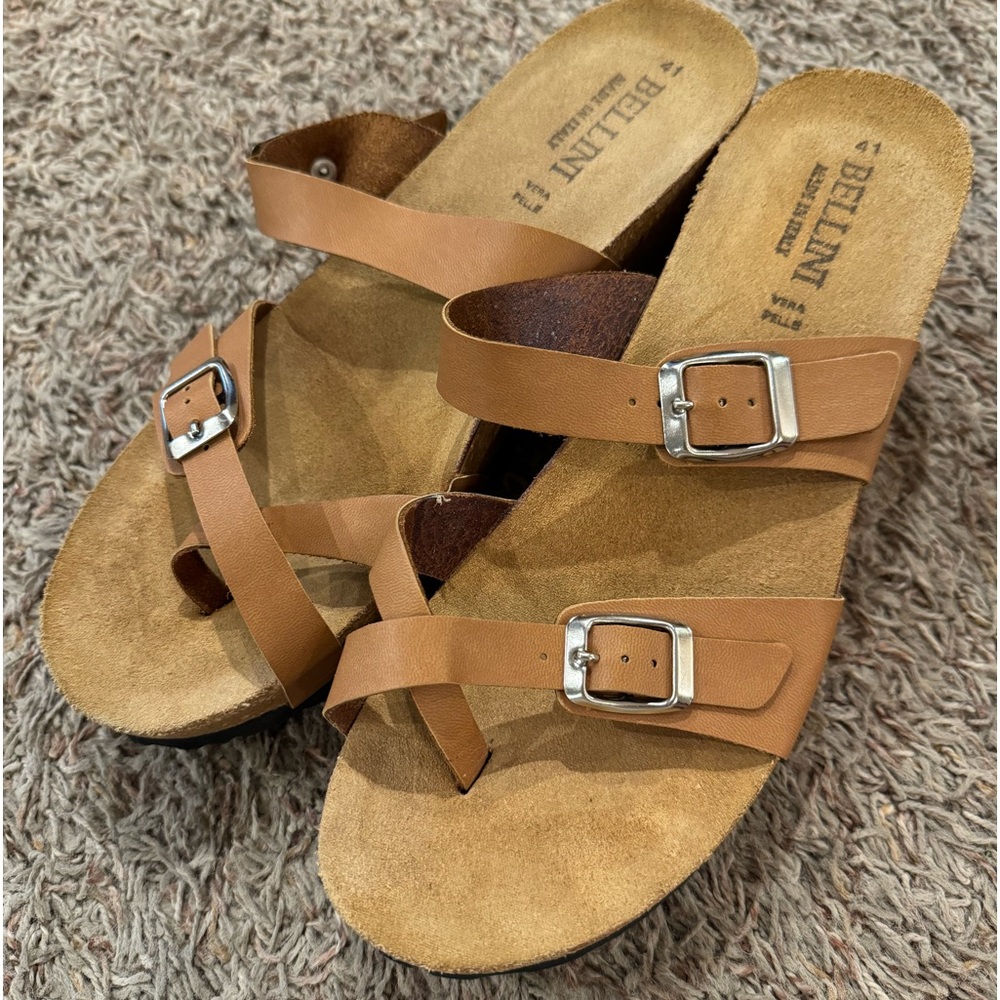 Ladies Bellini leather size 41 sandals